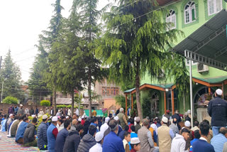 Eid namaz srinagar