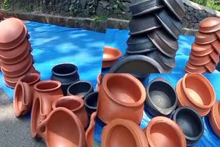 ജീവിതശൈലി രോഗങ്ങൾ പെരുകുമ്പോൾ പാരമ്പര്യ തനിമയിലേക്ക് മാറാൻ ഒരുങ്ങുകയാണ് മലയാളികൾ  പാലായിലെ മണ്‍പാത്ര വില്‍പ്പന  Sale of pottery in Pala in Kottayam  Kottayam news updates  latest news in Kottayam  മണ്‍പാത്രങ്ങള്‍ക്കിത് മടങ്ങി വരവിന്‍റെ കാലം  തെരുവോരങ്ങള്‍ കീഴടക്കി വിപണികള്‍  പ്രതീക്ഷയില്‍ കച്ചവടക്കാര്‍  മണ്‍പാത്രങ്ങള്‍  കോട്ടയം വാര്‍ത്തകള്‍  കോട്ടയം ജില്ല വാര്‍ത്തകള്‍  Kottayam news updates  latest news in kerala