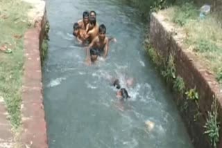 ban on bathing in sirsa canal