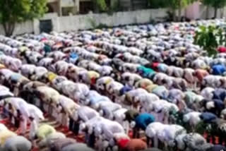Eid Ul Fitr 2023: thousands pray in Idgah on Eid