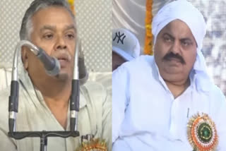 BJP leader Shivkant Ojha sang songs in praise of Atiq Ahmed from the stage, video went viral
