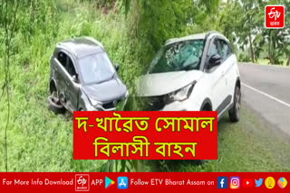 Road accident in Kaziranga