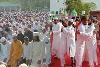 Eid ul Fitr Namaz offered in Giridih eidgah and mosque
