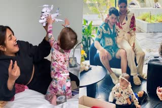 Priyanka Chopra  Nick Jonas  Malti Marie  Priyanka Chopra Nick Jonas reunite with daughter  മകള്‍ മാല്‍തി  മാല്‍തി  പ്രിയങ്ക ചോപ്ര  മനോഹര നിമിഷങ്ങളുമായി പ്രിയങ്ക ചോപ്ര  മകള്‍ക്കൊപ്പം കളിച്ച് പ്രിയങ്ക ചോപ്ര  കൗതുകത്തോടെ നോക്കി നില്‍ക്കുന്ന ജൊനാസ്  നിക്ക് ജൊനാസ്  താര ദമ്പതികളുടെ ചിത്രം  സിറ്റാഡൽ  മാല്‍തി മേരി ചോപ്ര ജൊനാസ്