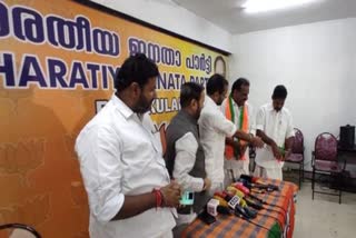 victor t thomas joins bjp  victor t thomas quits kerala congress  kerala congress victor t thomas  victor t thomas udf  victor t thomas bjp  വിക്‌ടര്‍ ടി തോമസ്  വിക്‌ടര്‍ ടി തോമസ് ബിജെപി  വിക്‌ടര്‍ ടി തോമസ് കേരള കോൺഗ്രസ്  വിക്‌ടര്‍ ടി തോമസ് യുഡിഎഫ്  കേരള കോണ്‍ഗ്രസ്‌ ജോസഫ് വിഭാഗം  വിക്‌ടര്‍ ടി തോമസ് ബിജെപിയില്‍ ചേര്‍ന്നു  ബിജെപി അംഗത്വം വിക്‌ടർ ടി തോമസ്