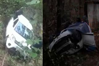 kalpetta puzhamudi car accident updates  കൽപ്പറ്റയില്‍ കാര്‍ നിയന്ത്രണംവിട്ട് മറിഞ്ഞു  കാര്‍ നിയന്ത്രണംവിട്ട് മറിഞ്ഞ് മൂന്ന് മരണം  നിയന്ത്രണംവിട്ട കാര്‍