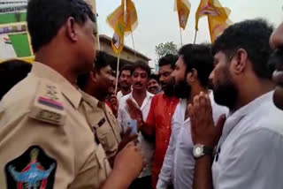 Kovuru TDP incharge Dinesh Reddy arrested