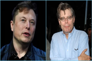 Twitter war erupts between Elon Musk, Stephen King over blue tick, Ukraine