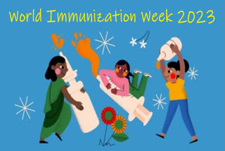 Etv BharatWorld Immunization Week 2023