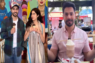 Janhvi Kapoor reveals Varun Dhawan's obsession with ice-cream on his birthday