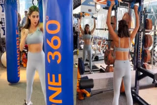 Sara Ali Khan workout video