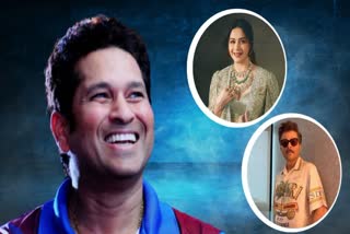 Sachin Tendulkar birthday Many celebs including Anil Kapoor Madhuri Dixit Wishes cricketer