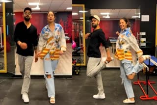 Virat Kohli, Anushka Sharma's gym dance video on Punjabi song