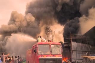 Massive Fire in Bhilwara