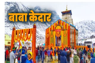 Kedarnath Dham Decorate From Flowers