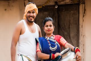 Chhattisgarhi style pre wedding shoot