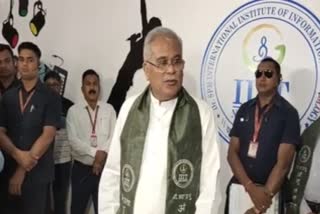 CM bhupesh baghel attended convocation of IIIT