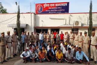 330 accused detained In Jhalawar