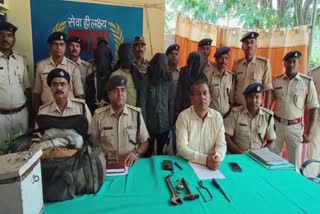 Four criminals arrested for theft at temple in Bokaro