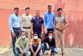 Chandigarh Police arrested 4 criminals