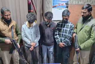 Three Held For Assaulting Two Youth In  kashmir