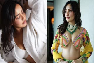 Neha sharma Yellow colour lehanga gallery