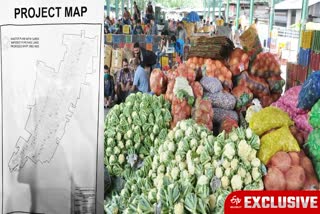 Asia's largest wholesale vegetable market in Singue