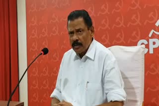 CPM State Secretary MV Govindhan talk about PM  പ്രധാനമന്ത്രി പ്രചരിപ്പിക്കുന്നത് പച്ചക്കള്ളം  കെ റയില്‍ പദ്ധതി  എം വി ഗോവിന്ദന്‍  എം വി ഗോവിന്ദന്‍ വാര്‍ത്തകള്‍  എം വി ഗോവിന്ദന്‍ പുതിയ വാര്‍ത്തകള്‍  തിരുവനന്തപുരം വാര്‍ത്തകള്‍  തിരുവനന്തപുരം പുതിയ വാര്‍ത്തകള്‍  പ്രധാനമന്ത്രി നരേന്ദ്ര മോദി  സിപിഎം സംസ്ഥാന സെക്രട്ടറി എം വി ഗോവിന്ദൻ  രാജ്യത്ത് തൊഴില്‍ സ്ഥിരതയില്ല