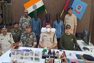 four militants arrested with weapons