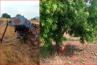 Farmers affected by storms Winds