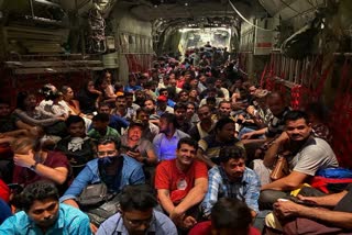 Etv Bharat 530 Indians evacuated from Sudan