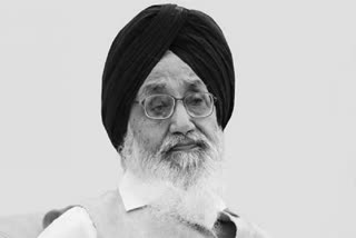 Ex-Punjab CM Parkash Singh Dhillon.