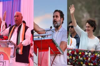 Karnataka Assembly polls: ମାରାଥନ ପ୍ରଚାର କରୁଛନ୍ତି ଖାଡଗେ, ରାହୁଲ ଓ ପ୍ରିୟଙ୍କା