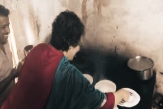 Priyanka Gandhi made Dhosa