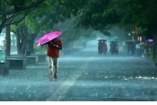 Weather updates in kerala  വേനല്‍ ചൂടിനാശ്വാസമായി മഴയെത്തി  രണ്ട് ജില്ലകളില്‍ യെല്ലോ അലര്‍ട്ട്  താപനില ഇനിയും ഉയര്‍ന്നേക്കാം  Weather updates  rain updates  kerala news updates  latest news in kerala