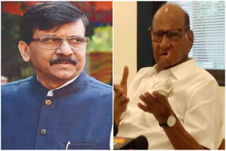 Sharad Pawar and sanjay Raut