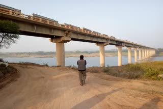 Ken river bridge connecting MP and UP