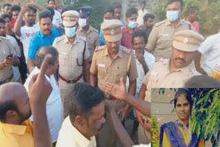 Kanchipuram young girl murder issue Relatives demands to take action against on Oragadam police