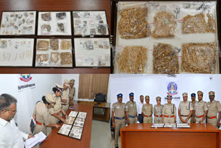 Trichy Police Commissioner praised the police for arresting the thieves within 4 hours in R 50 lakh worth jewellery theft case