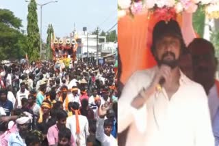 Sudeep bjp campaign in Haveri