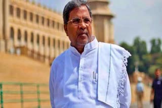 Leader of Opposition Siddaramaiah