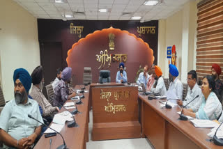 The Deputy Commissioner held a meeting regarding the ongoing projects for waste disposal in Amritsar