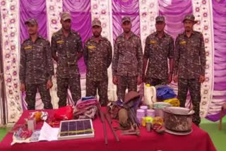ODISHA NEWS ENCOUNTER BETWEEN SECURITY FORCES AND MAOISTS IN NABARANGPUR HUGE QUANTITY OF CONTRACEPTIVES RECOVERED FROM HIDEOUT