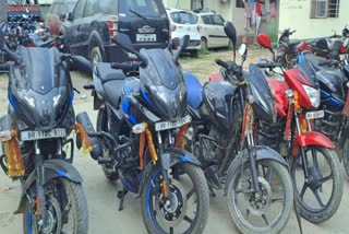 पूर्णिया में बाइक गैंग के 7 अपराधी गिरफ्तार