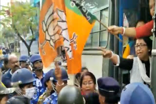 Police detains BJP workers protesting against Kaliyaganj rape and murder case