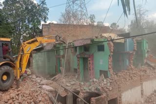 singrauli bulldozer ran at killers house