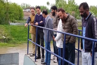 Experts visit STP Anantnag: ماہرین کی ٹیم نے کیا  ایس ٹی پی، اننت ناگ کا دورہ