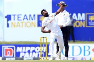Etv BharatSri Lanka spinner Prabath Jayasuriya breaks 71 year old Test record