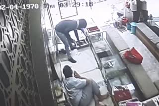 Jewelery shop looted in Rewari incident captured in cctv