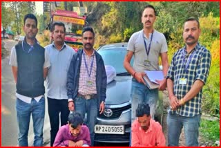 SIU team arrested two youths with chitta in Solan